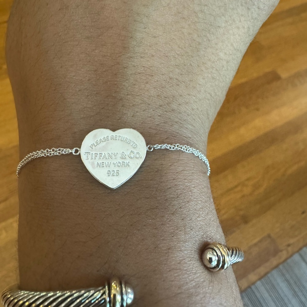 Tiffany heart bracelet